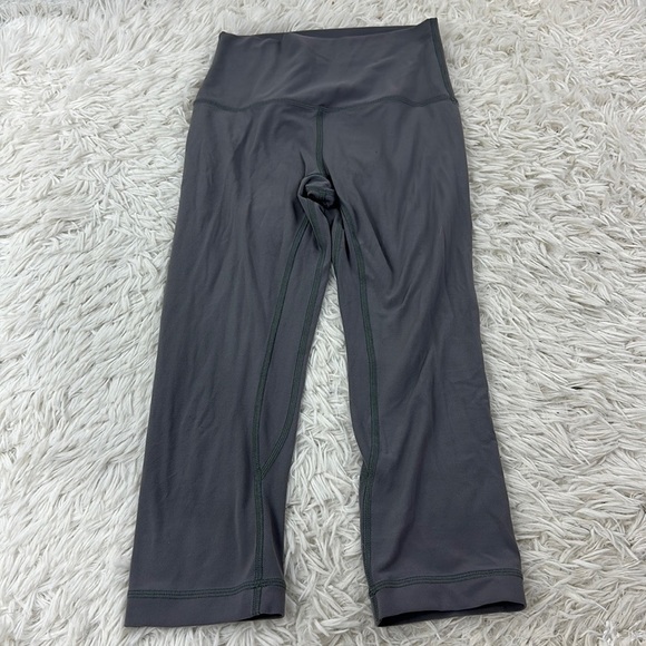 Lululemon Align Crop (19") Dark Carbon - Picture 1 of 5